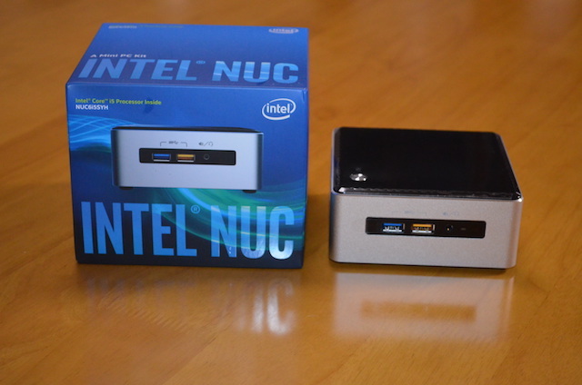 超小型 PC の Intel NUC6i5SYH の実力