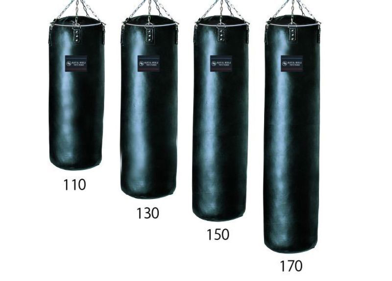 本革サンドバッグ 110cm - マーシャルワールドジャパン
