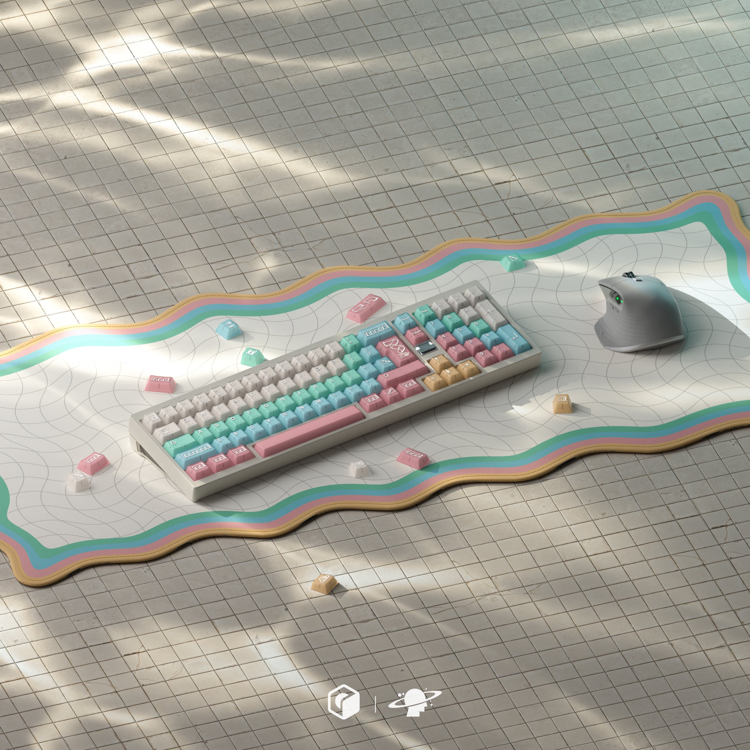 IN STOCK]Keycaps-MW Unmanned Playground