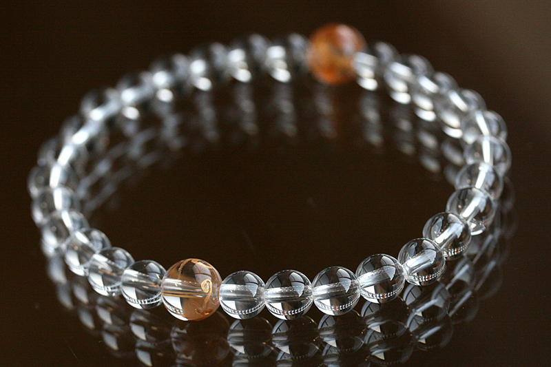 昇運 金彫り 龍鳳凰（りゅうほうおう）パワーストーンブレスレット