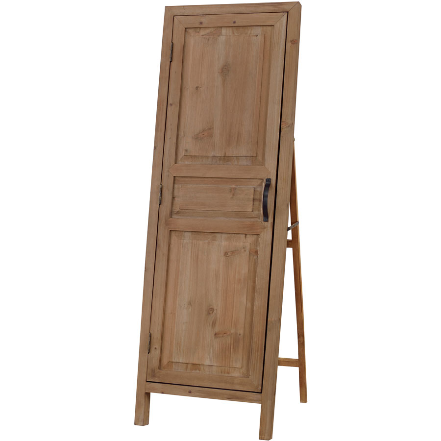 ドア型スタンドミラー アンティーク調 インテリア | インテリア