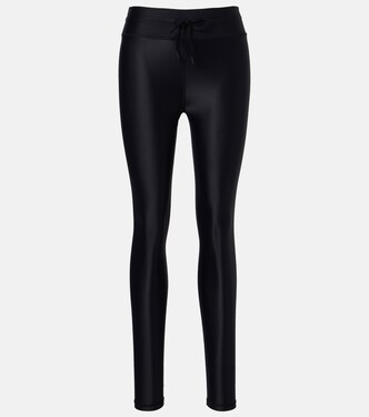 Airbrush high-rise bootcut pants in black - Alo Yoga | Mytheresa