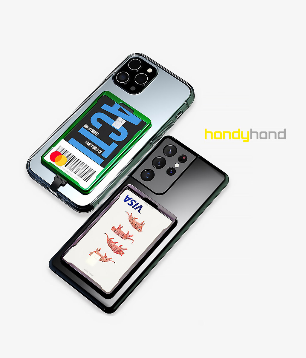 handyhand（ハンディハンド） Handy Pocket MagSafe対応 アルミカード