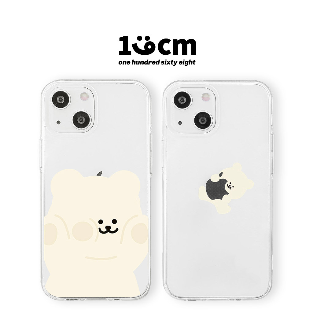 168cm 168cm [ iPhone 14 / 14 Pro / iPhone 13 ] ソフトクリアケース