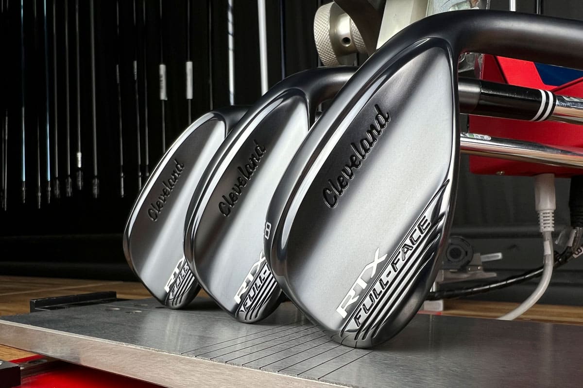 クリーブランドの「RTX ジップコアフルフェース」ウェッジの新仕上げ