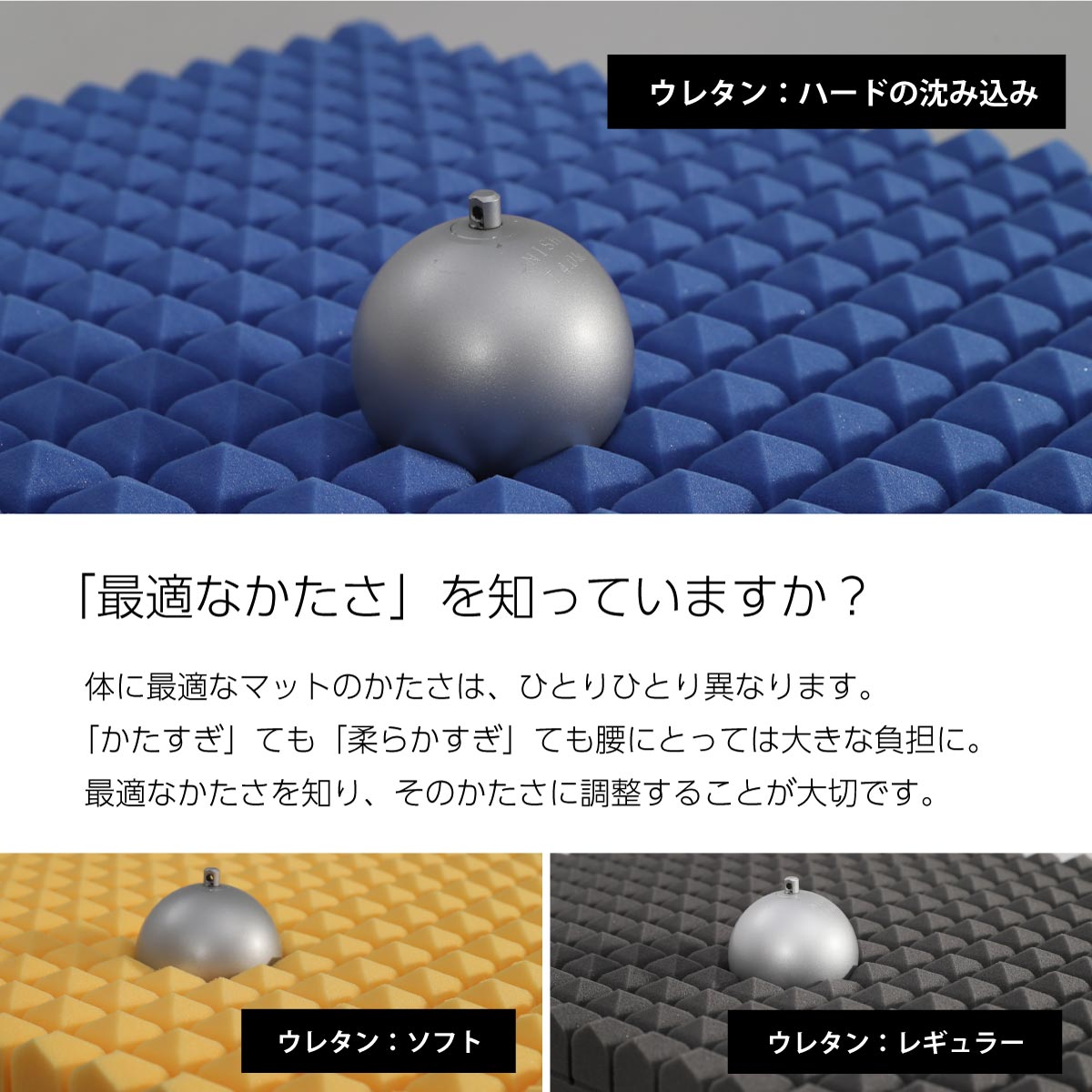 オーダーメイド腰楽寝myマット 七つ星 厚み12cm シングル セミダブル