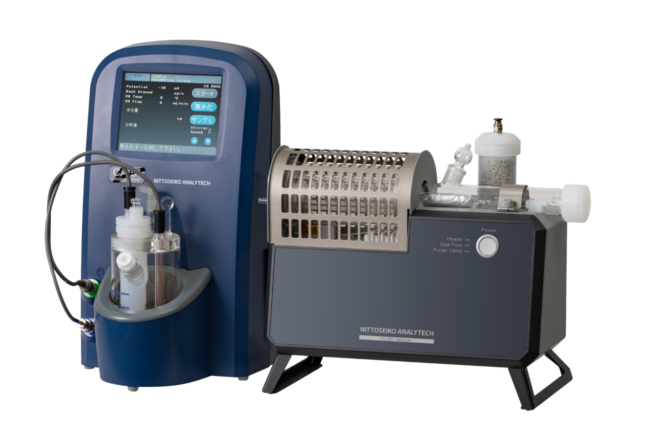 水分測定装置 CA/KF-51 電量滴定法/容量滴定法 | カールフィッシャー