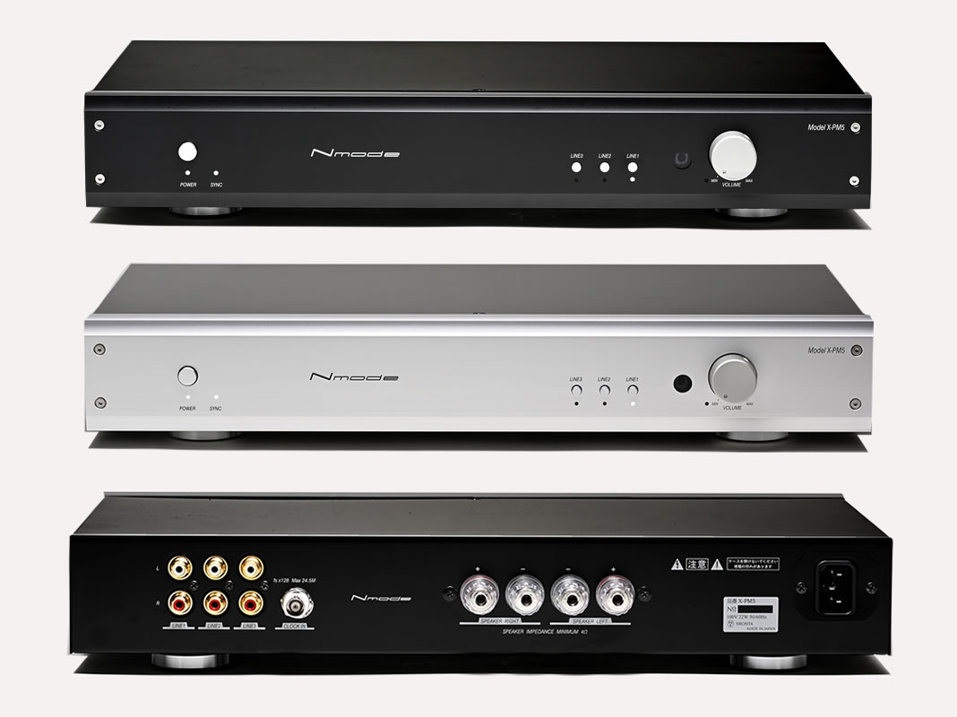 X-PM5 – リリック｜オーディオアンプ・D/Aコンバーター