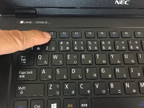 NEC OS初期化・リカバリ【シンプル箇条書き】