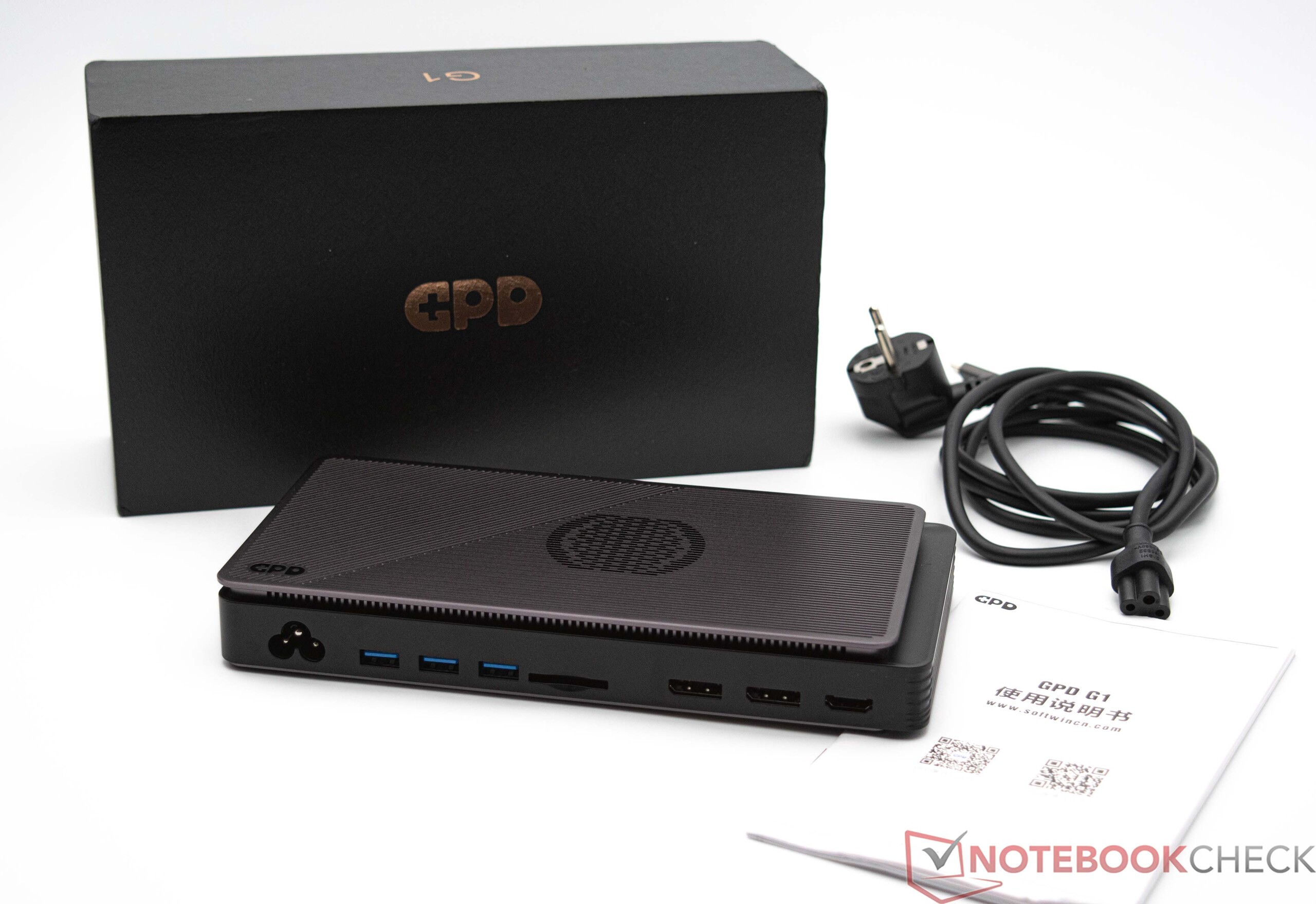 GPD G1 eGPU review: External AMD Radeon RX 7600M XT with 8 GB of
