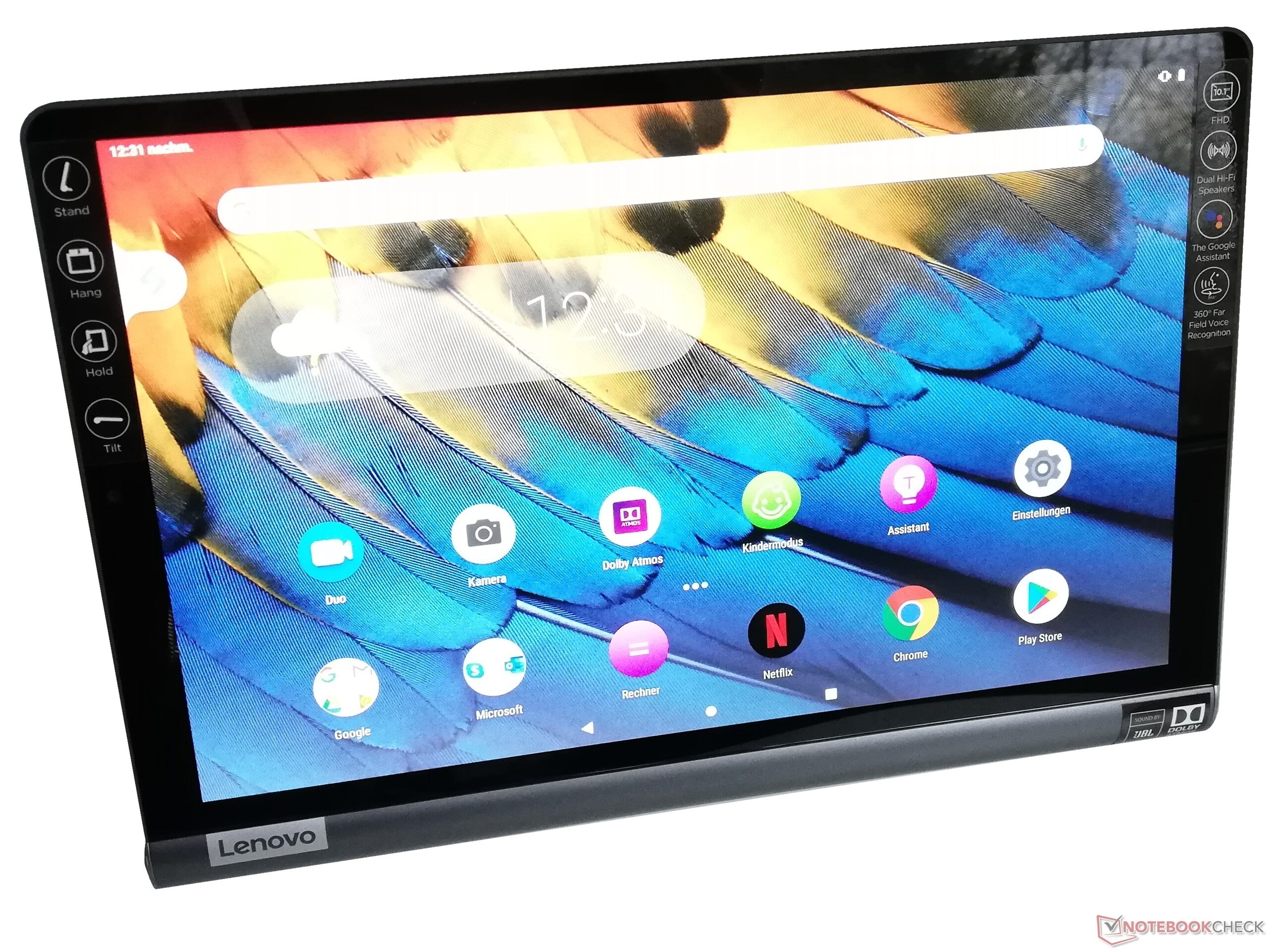 Lenovo Yoga Smart Tab Tablet Review: Google Assistant for hanging