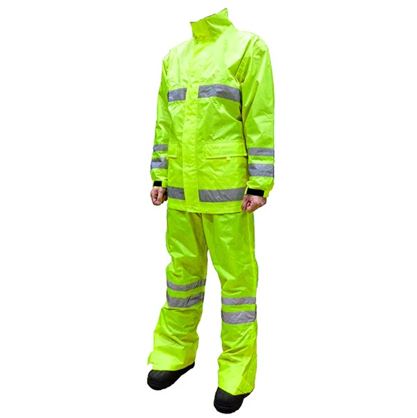 GMAセーフティレインスーツスクートF8400 蛍光ｲｴﾛｰ(F8400 蛍光ｲｴﾛｰ S