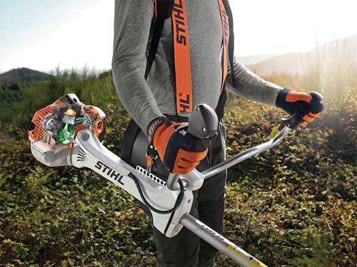 ドイツの林業機械メーカー、スチール(STIHL)の草刈機(刈払機)を徹底