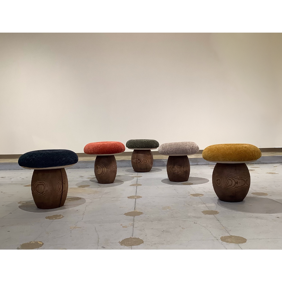 チェア マッシュルーム【送料無料】ライトグレー | NOCEノーチェ 家具