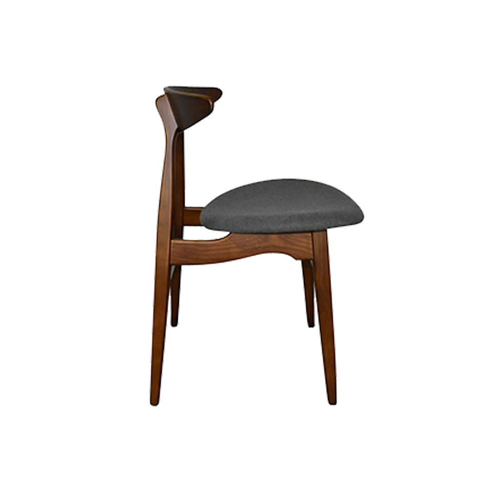 チェアRY54【送料無料】ウォールナット/ダークグレー | NOCEノーチェ