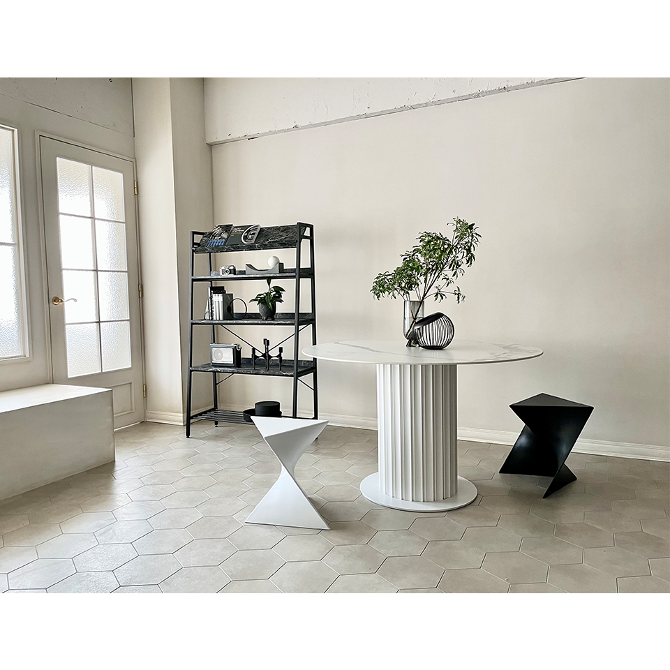 同色2脚組】スツールDC201【送料無料】ホワイト | NOCEノーチェ 家具