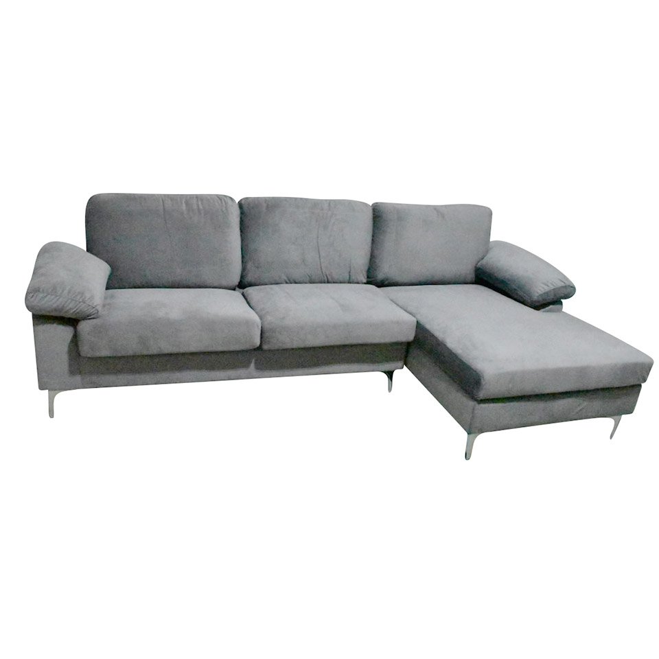 カウチソファ173 (R)【送料・開梱設置無料】ライトグレー | NOCE