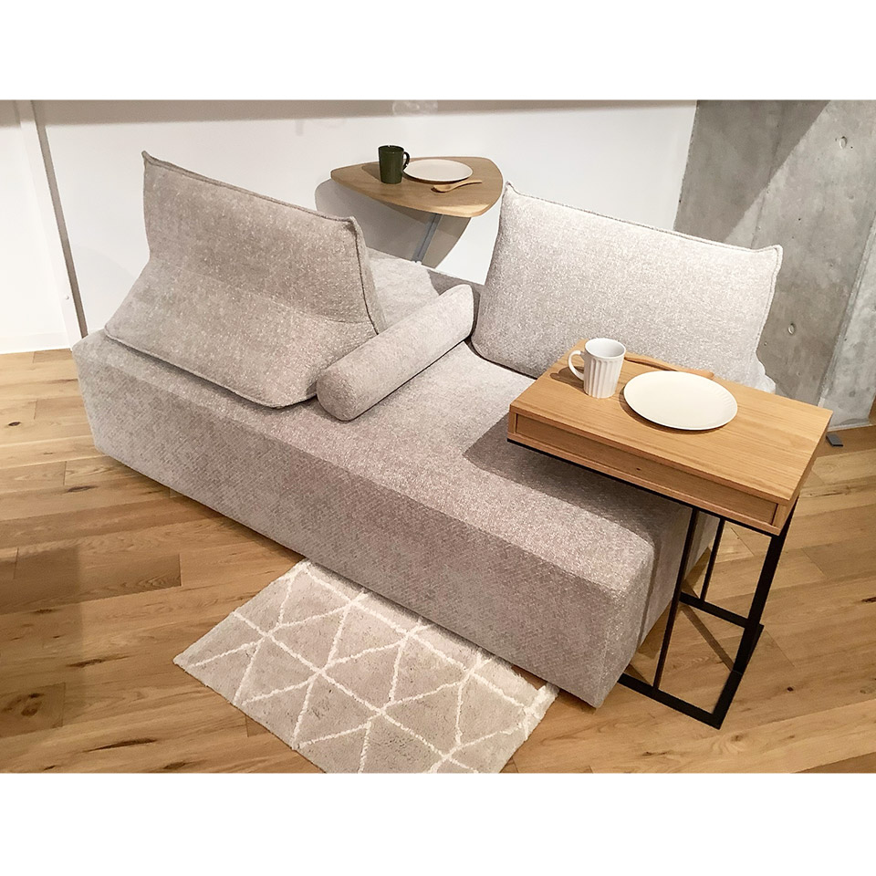 ソファSHIFT 2人掛け【送料・開梱設置無料】グレー | NOCEノーチェ