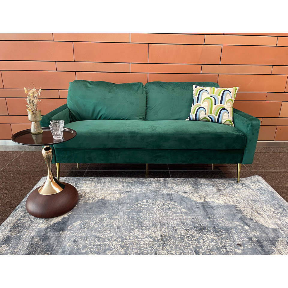 ソファPRM001 2人掛け【送料無料】グリーン | NOCEノーチェ 家具