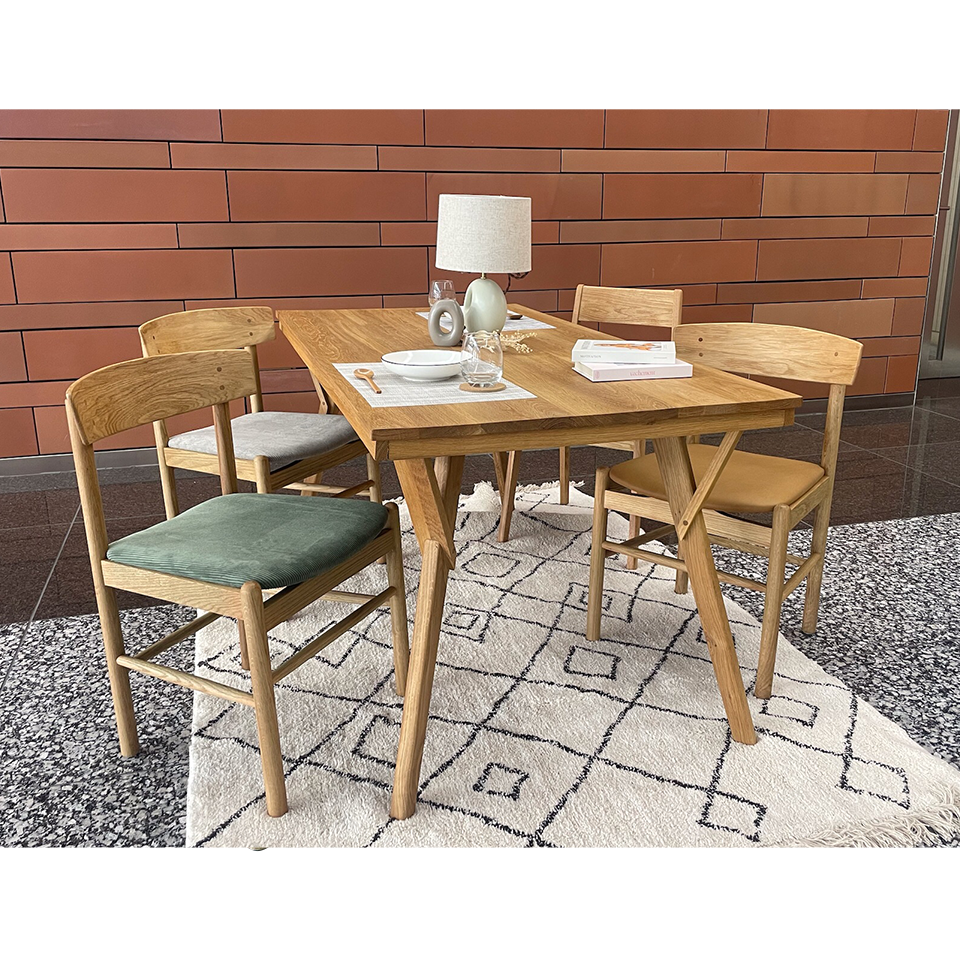 チェアMK-SC【送料無料】グリーン/オーク | NOCEノーチェ 家具