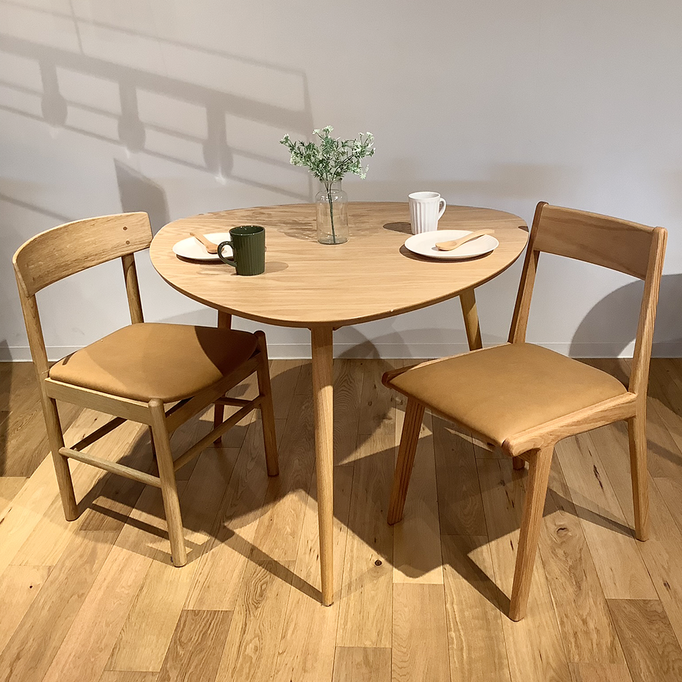 チェアMK-0006【送料無料】キャメル/オーク | NOCEノーチェ 家具