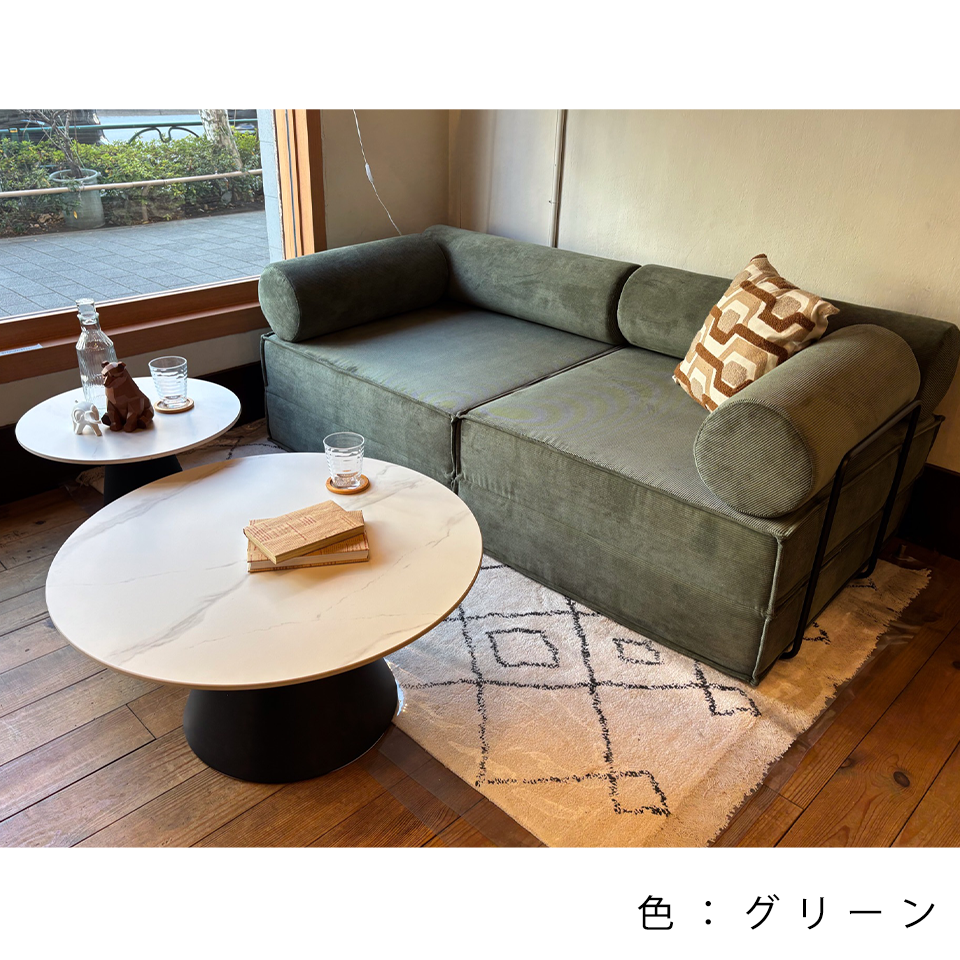 ソファFUTON 2人掛け【送料無料】ライトグレー | NOCEノーチェ 家具