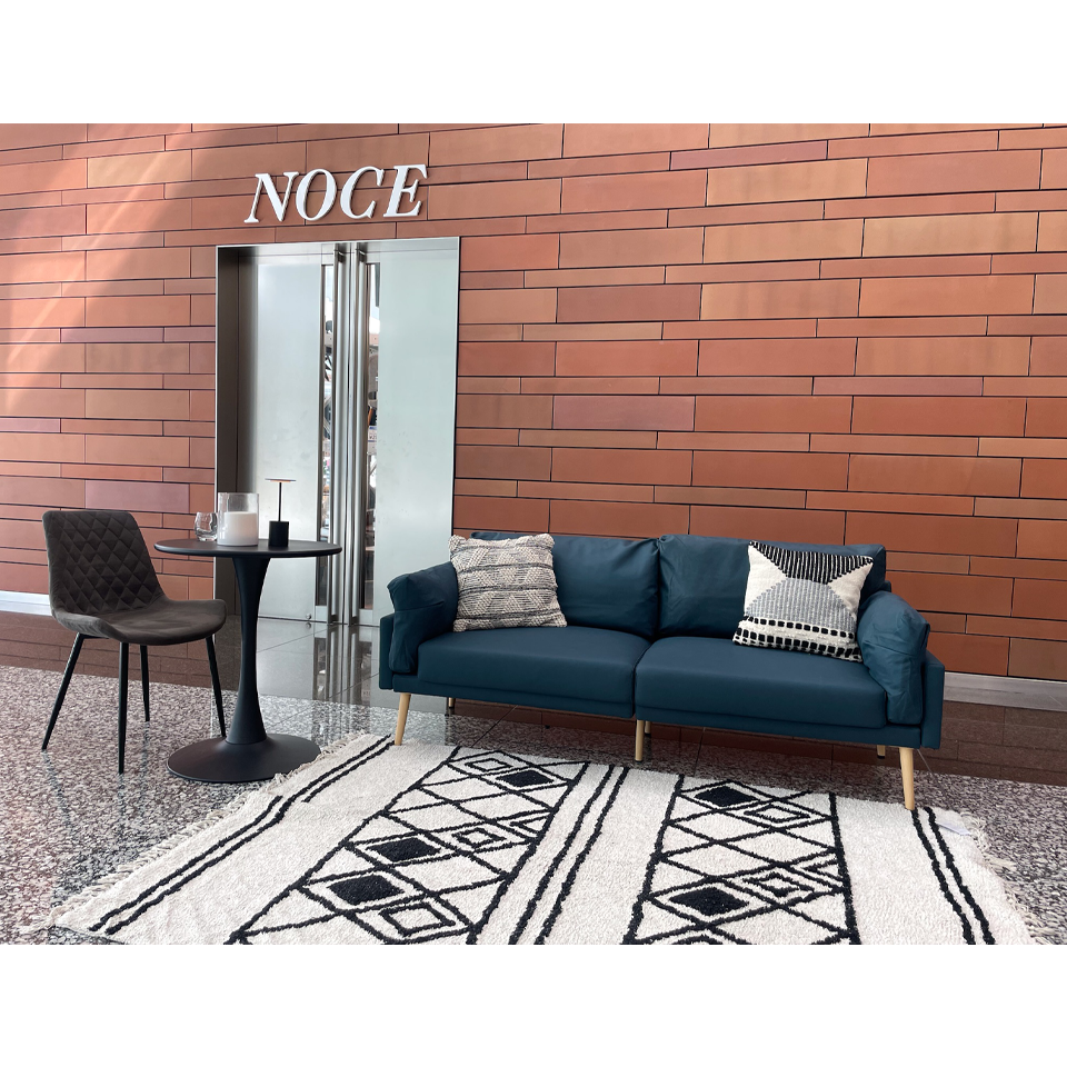 ソファHVS07 3人掛け【送料無料】ライトブルー | NOCEノーチェ 家具