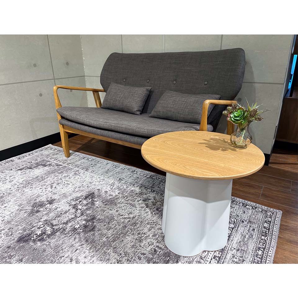 ローテーブルTT-S124B【送料無料】ホワイト/ナチュラル | NOCEノーチェ