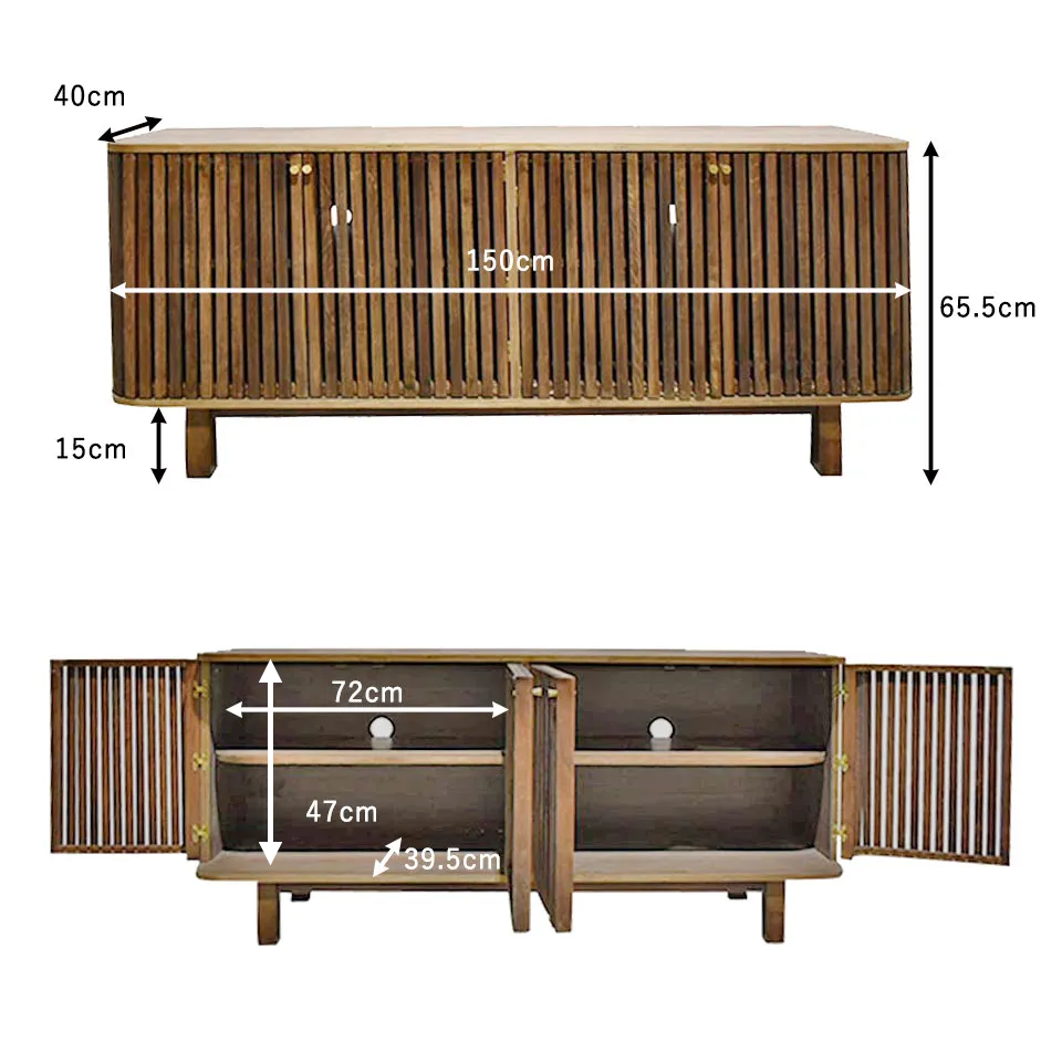 キャビネットMUK005【送料無料】オーク | NOCEノーチェ 家具