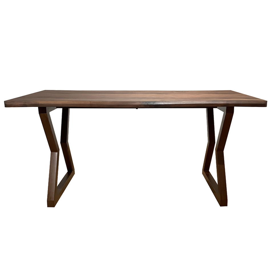 SDT-8885ダイニング【送料無料】（160天板）ウォールナット×（脚