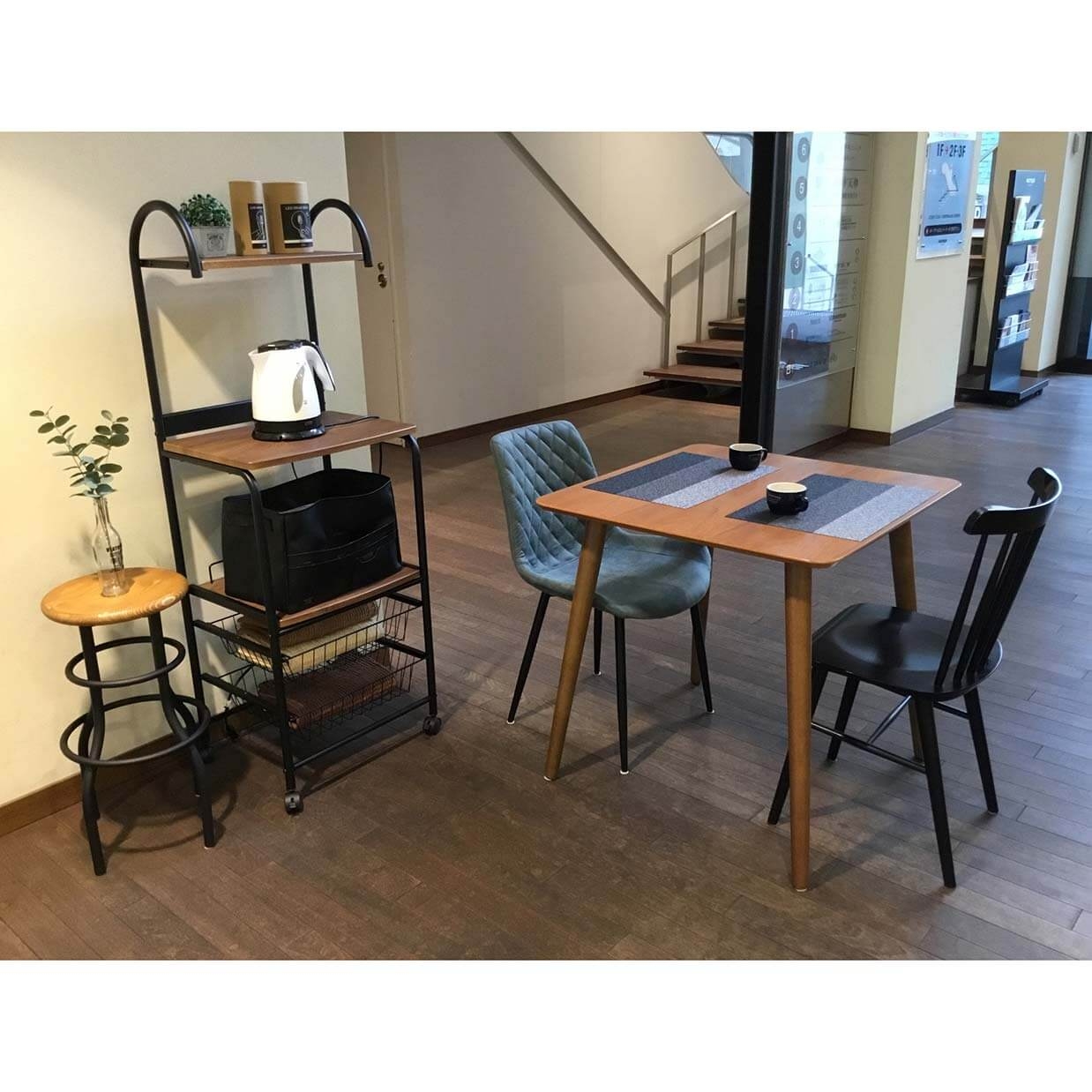 キッチンラックBF0544【送料無料】 2ウォールナット | NOCEノーチェ