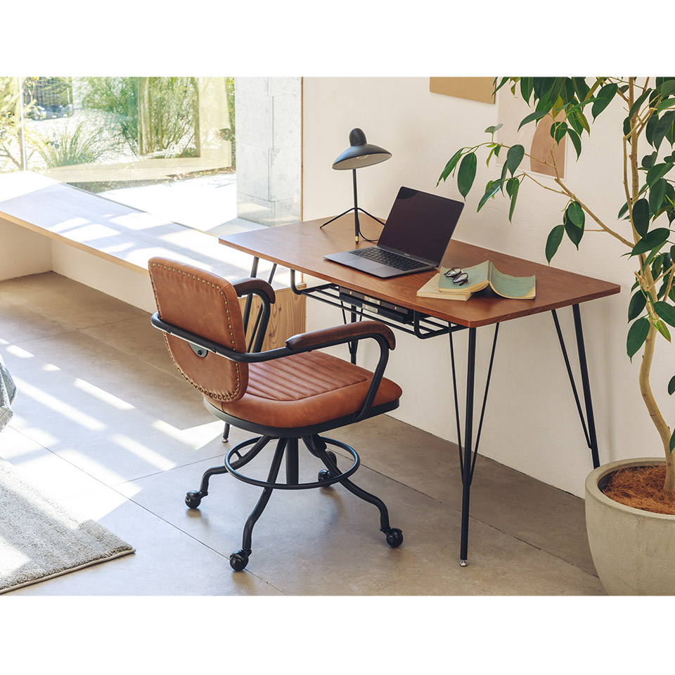 デスクBF7978【送料無料】 ウォールナット | NOCEノーチェ 家具