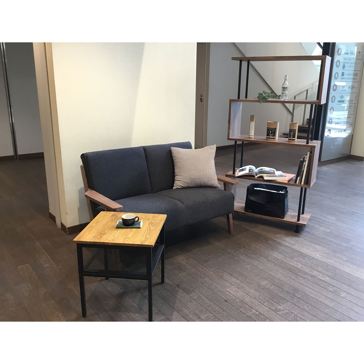 フリーラックBY0406-1【送料無料】 2ウォールナット | NOCEノーチェ