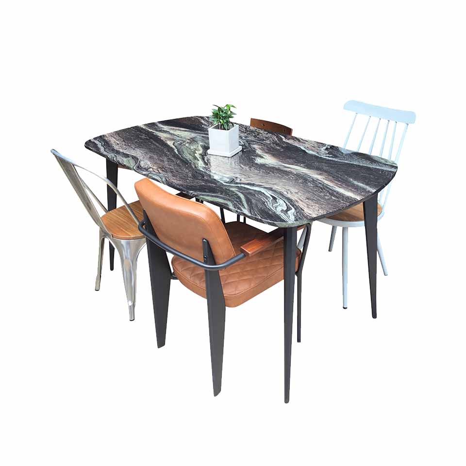 大理石ダイニングテーブル 140マーブル【送料無料】 | NOCEノーチェ