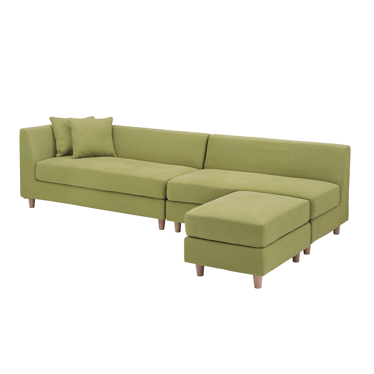 ソファ8041【送料・開梱設置無料】 ライトグリーン 通販|インテリア