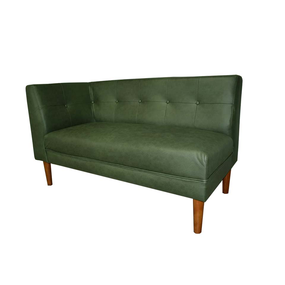 コーナーソファHY9652【送料・開梱設置無料】 NEWライトグリーン