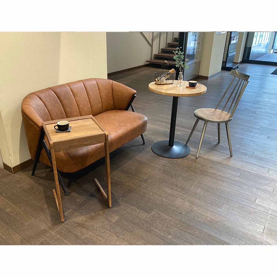 ソファ90-544-2 2人掛け【送料・開梱設置無料】ブラウン | NOCE