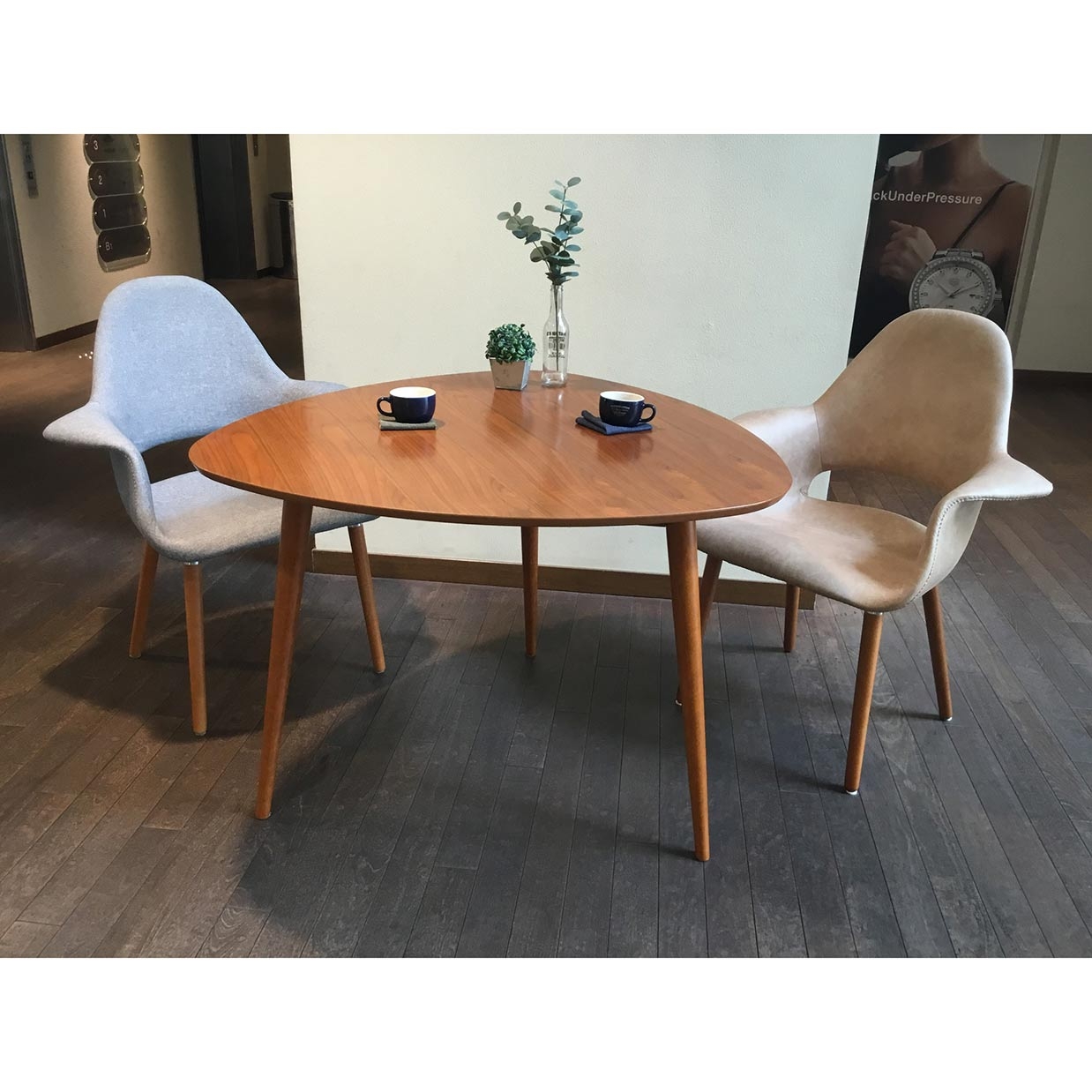 チェアDC594V【送料無料】 ウォールナット/ライトブラウン | NOCE