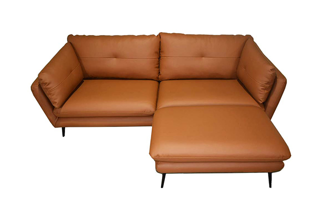 北欧シンプルな大型オットマン付きソファ | NOCEノーチェ 家具