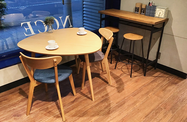 ぽんぽん】NOCE／無垢材テーブル／ノーチェ／定価49,800円 ぽんぽん様
