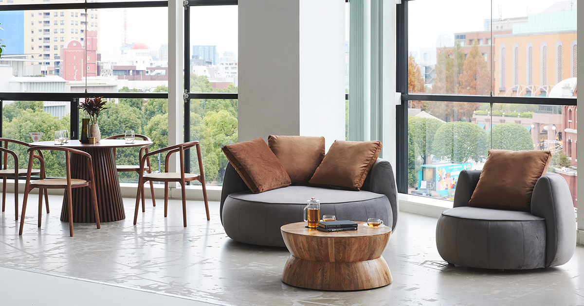 出会った瞬間、虜になる『ソファCIRCLE』 | NOCEノーチェ 家具