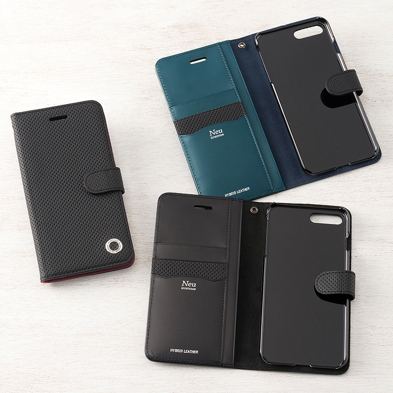 ノイインテレッセ】iPhoneケース(iPhone7plus・8plus対応・手帳型)□ラート