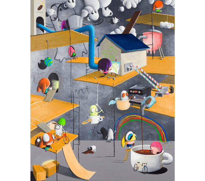 Edgar Plans（エドガー・プランズ）の作品「Street Artists I」を販売