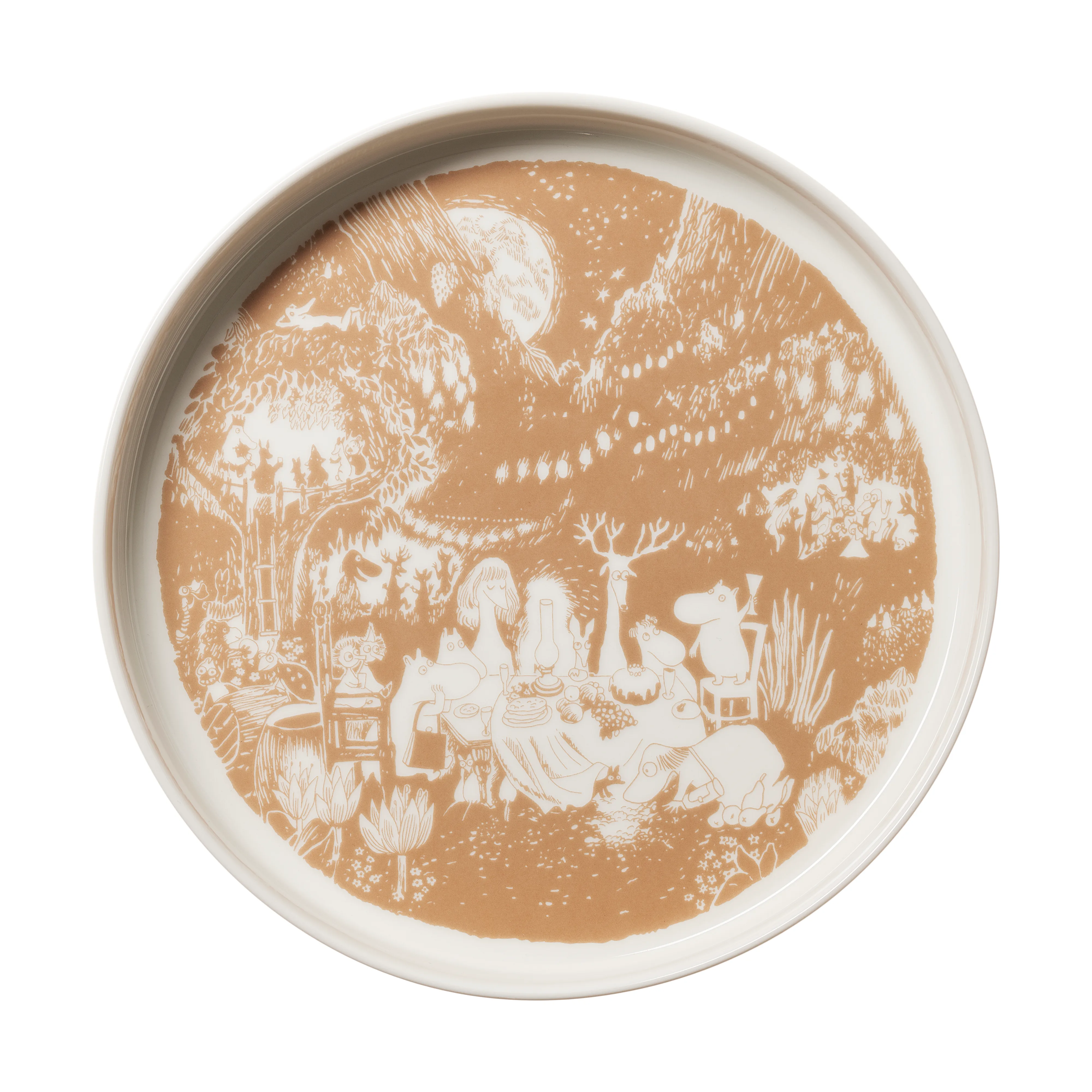 Moomin Arabia からのフェスティブ モーメント ムーミン パイ皿