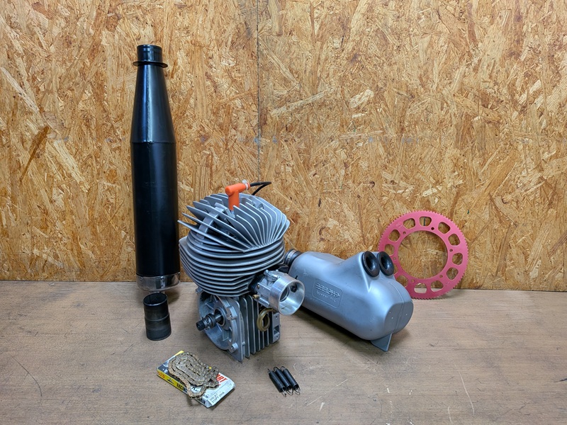 中古PRD レーシングカートエンジンSet中古(100cc) – レーシングカート