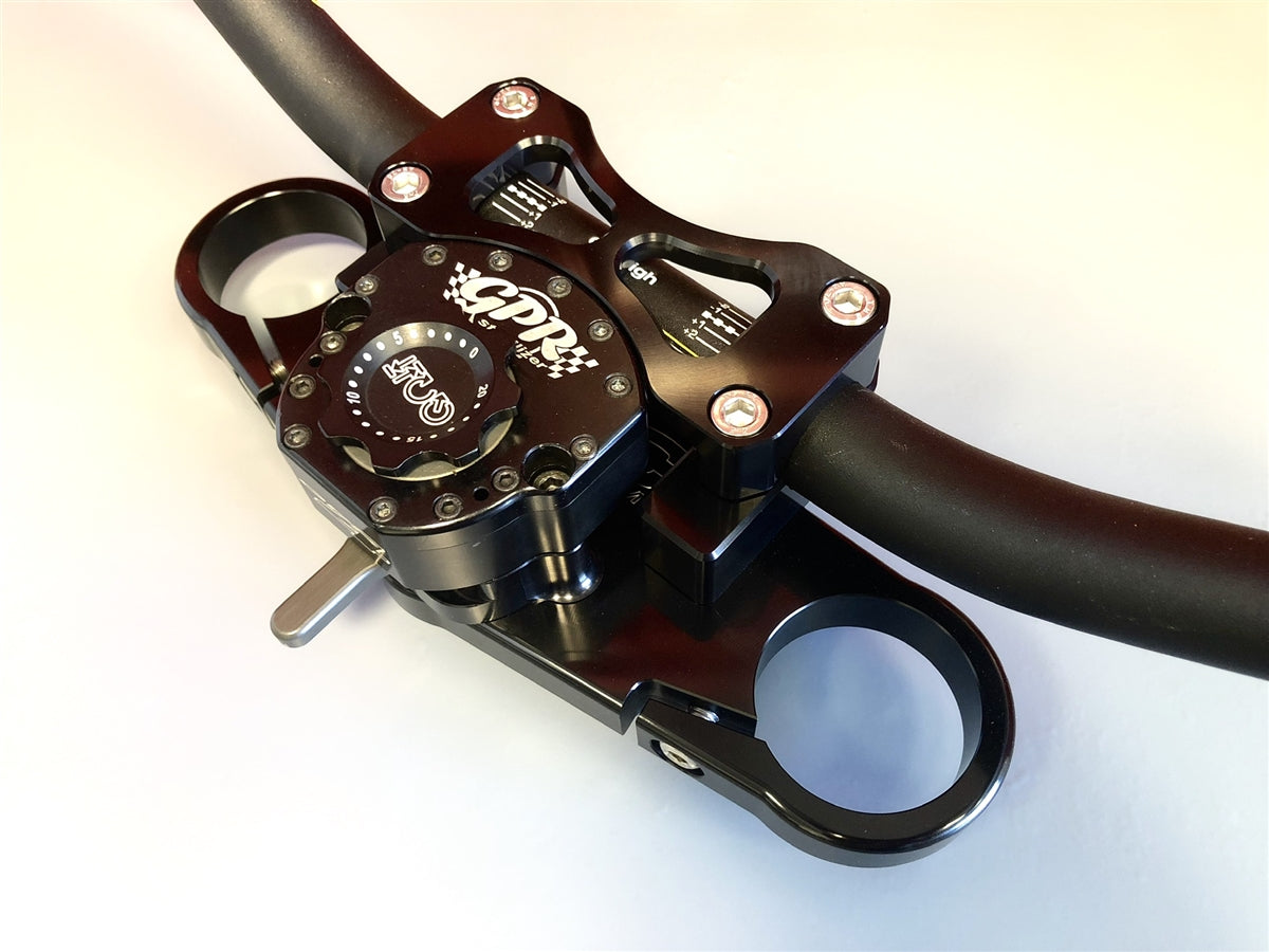 2005-2008 Kawasaki ZX6R 636 Top Triple Clamp With Dirt Bar Mounts