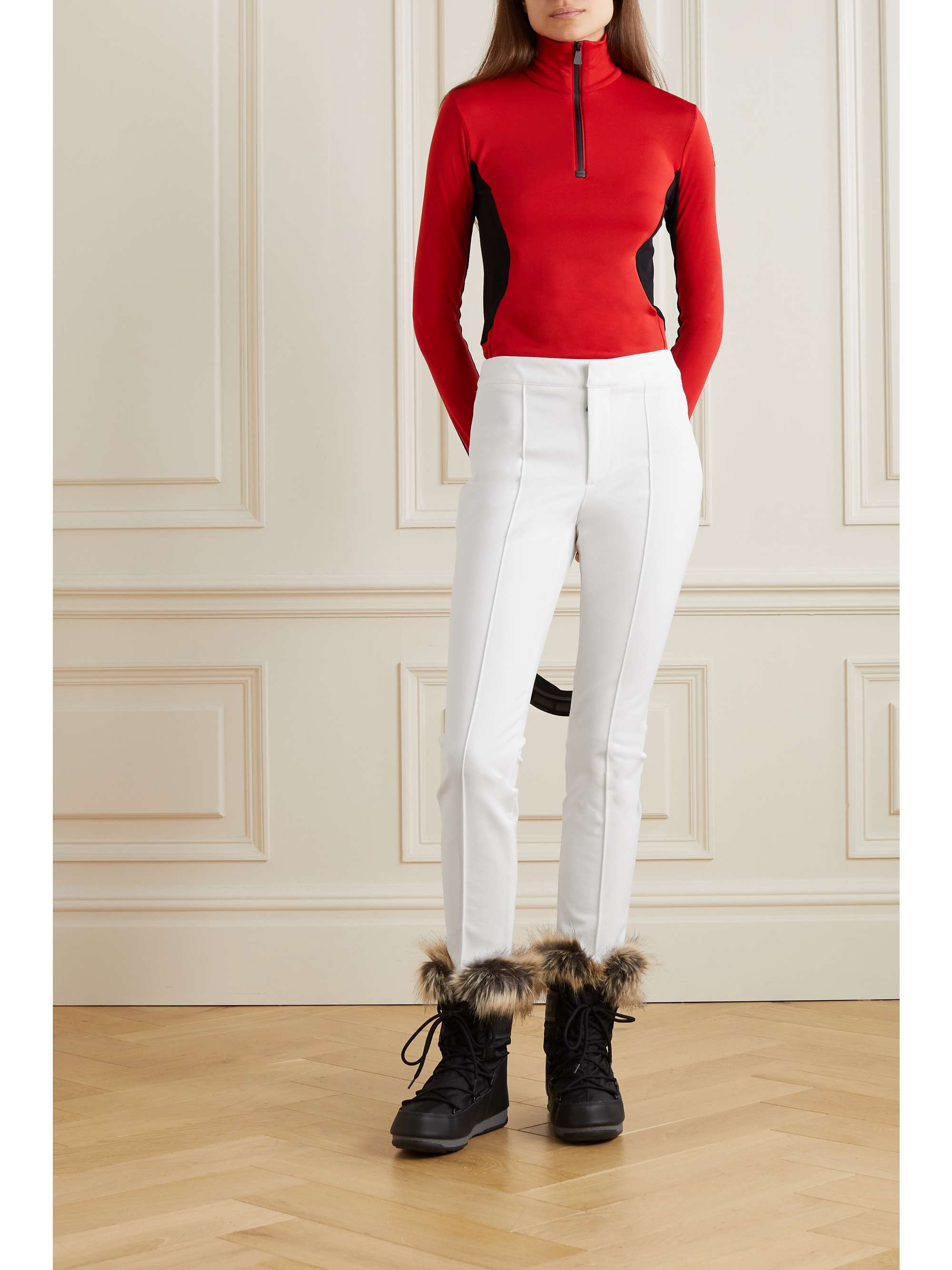 MONCLER GRENOBLE Tech-twill stirrup ski pants | NET-A-PORTER