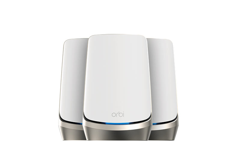Orbi 9 WiFi 6E AXE11000クアッドバンドメッシュWiFiシステム 3台