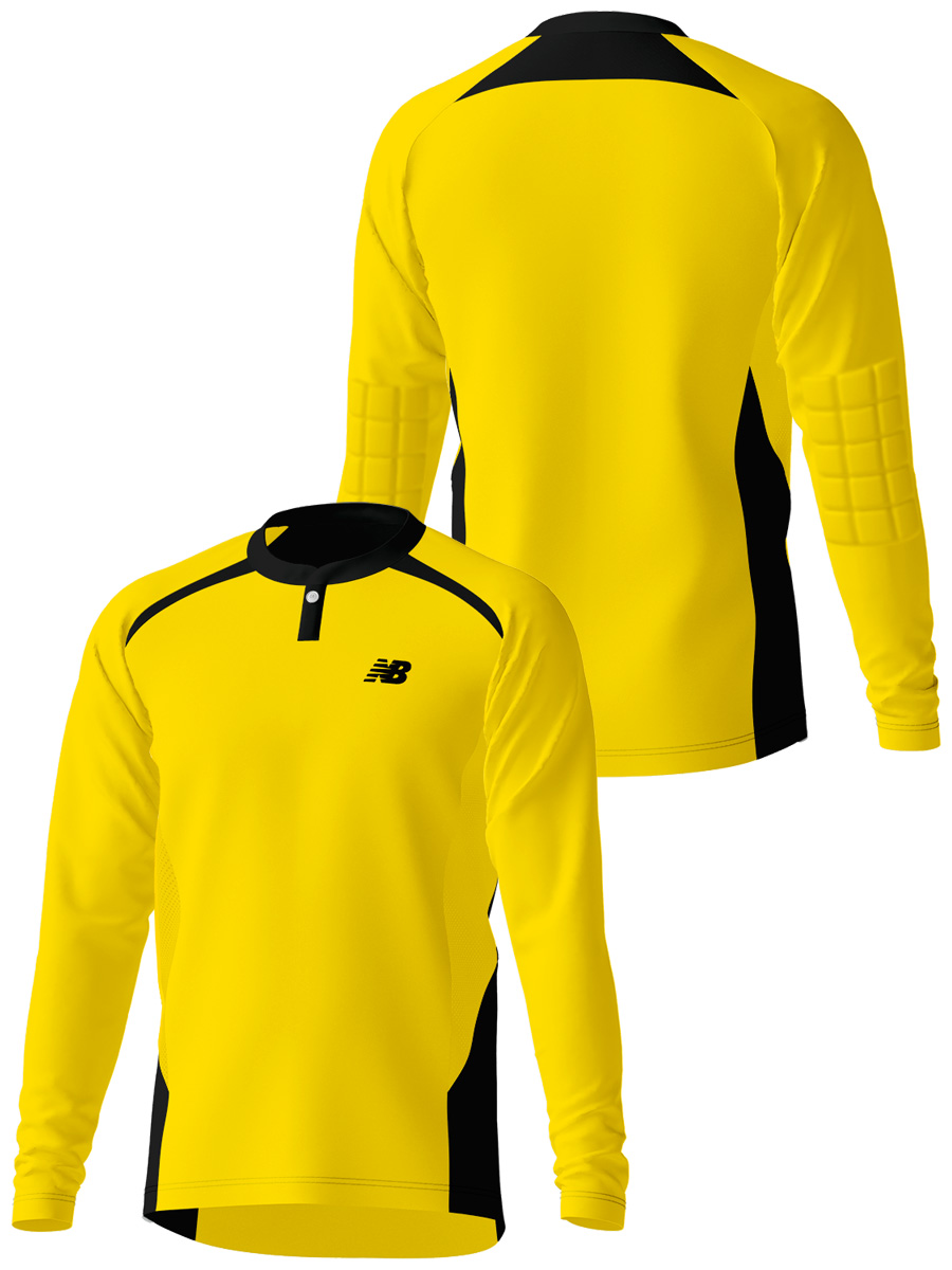 昇華】GK長袖切り替えゲームシャツ/ムジ/パッド付｜JMFC0512