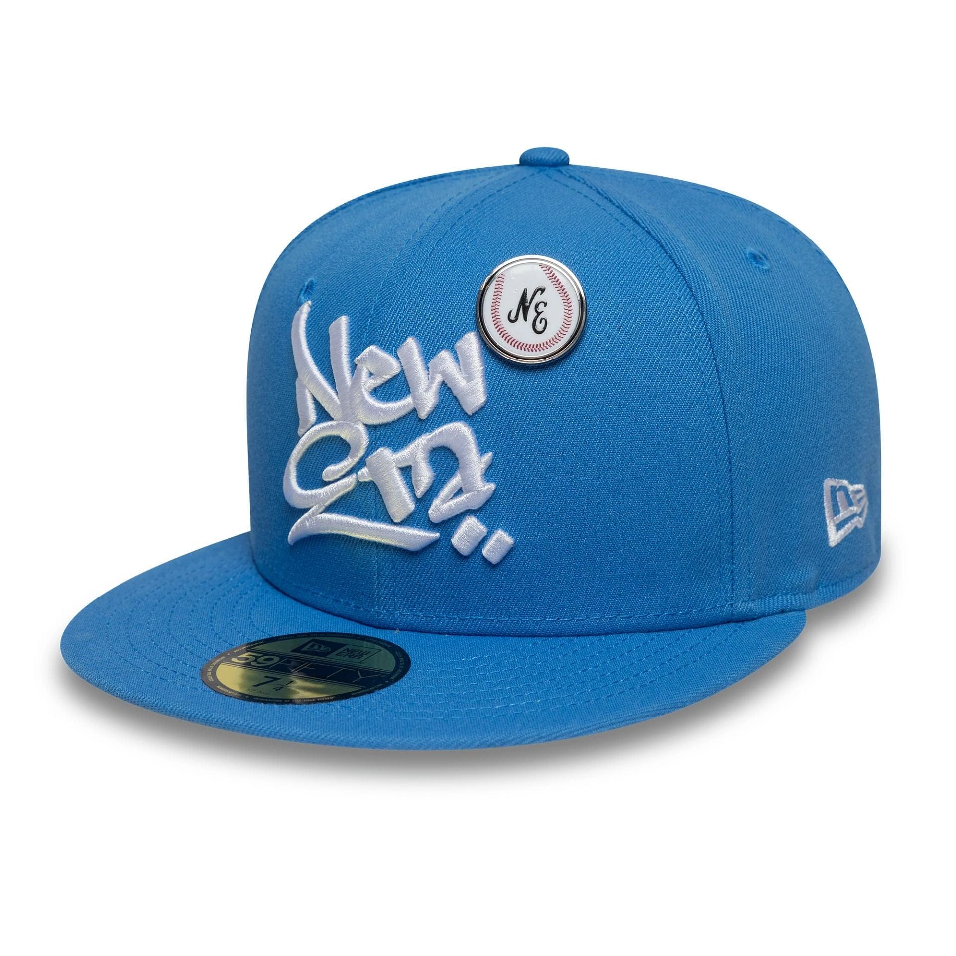 New Era Script Blue 59FIFTY Fitted Cap | NEC EU